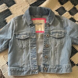 Abercrombie & Fitch Kids Classic Blue Jean Jacket